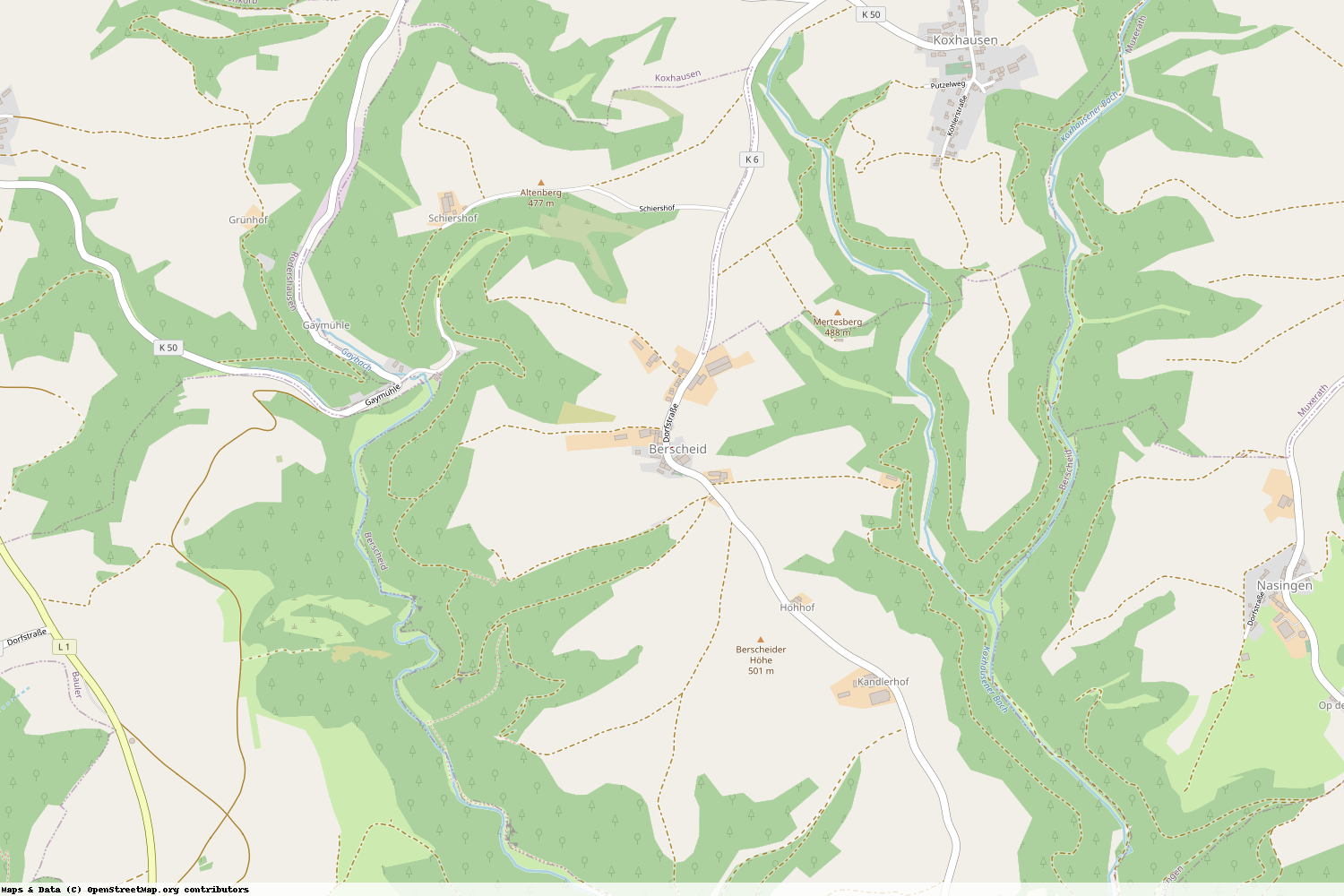 Ist gerade Stromausfall in Rheinland-Pfalz - Eifelkreis Bitburg-Prüm - Berscheid?