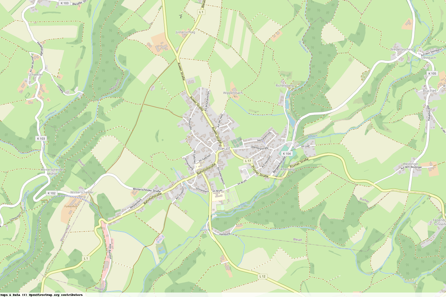 Ist gerade Stromausfall in Rheinland-Pfalz - Eifelkreis Bitburg-Prüm - Bleialf?