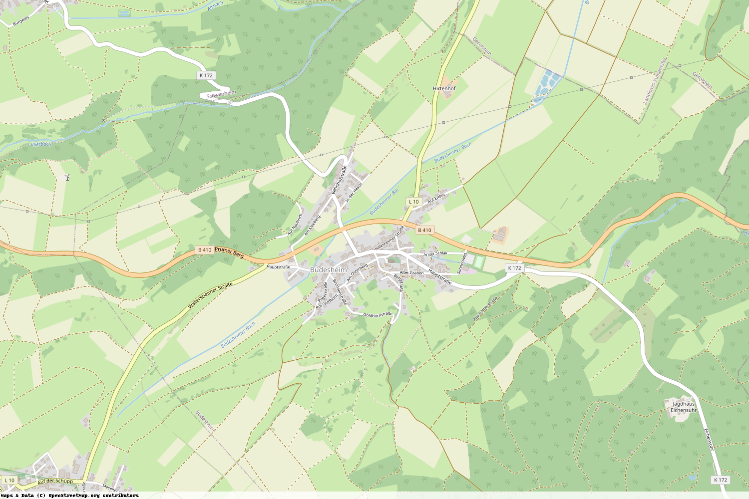 Ist gerade Stromausfall in Rheinland-Pfalz - Eifelkreis Bitburg-Prüm - Büdesheim?