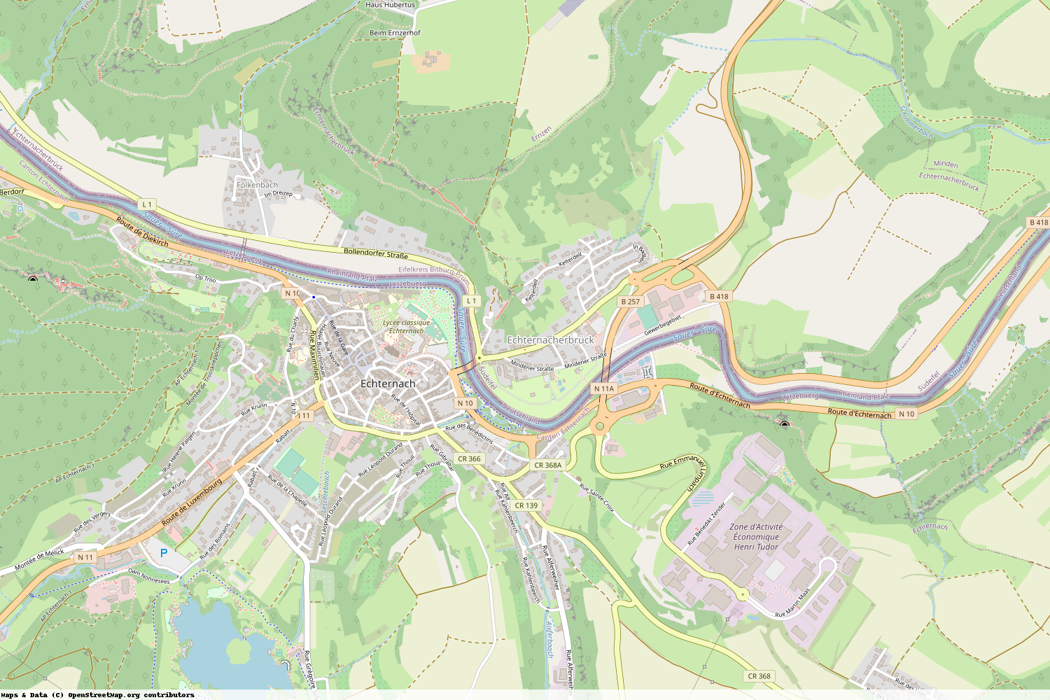 Ist gerade Stromausfall in Rheinland-Pfalz - Eifelkreis Bitburg-Prüm - Echternacherbrück?