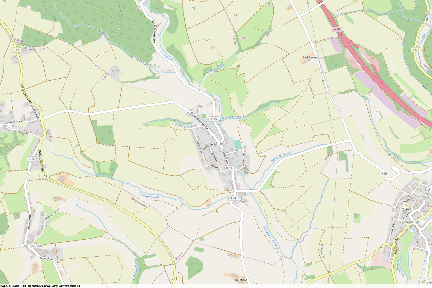 Ist gerade Stromausfall in Rheinland-Pfalz - Eifelkreis Bitburg-Prüm - Ehlenz?
