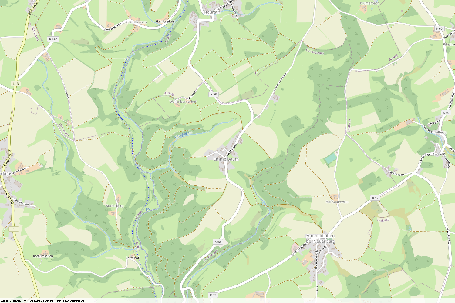 Ist gerade Stromausfall in Rheinland-Pfalz - Eifelkreis Bitburg-Prüm - Emmelbaum?