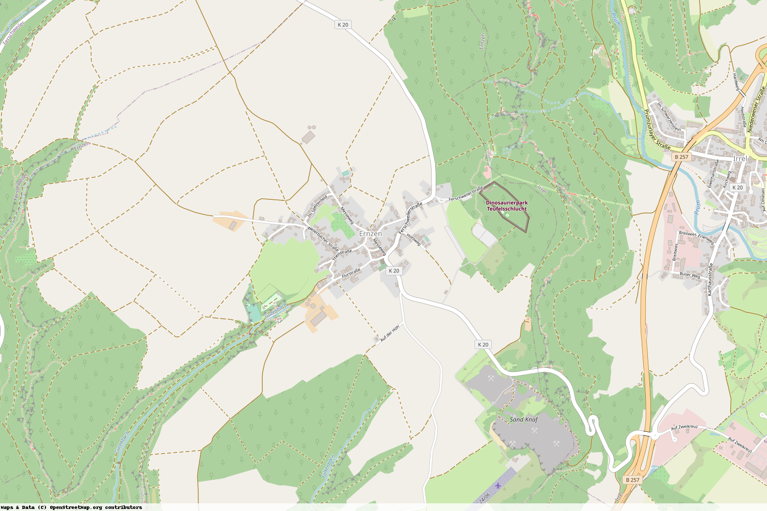 Ist gerade Stromausfall in Rheinland-Pfalz - Eifelkreis Bitburg-Prüm - Ernzen?