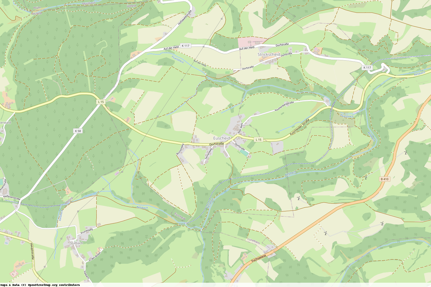 Ist gerade Stromausfall in Rheinland-Pfalz - Eifelkreis Bitburg-Prüm - Euscheid?