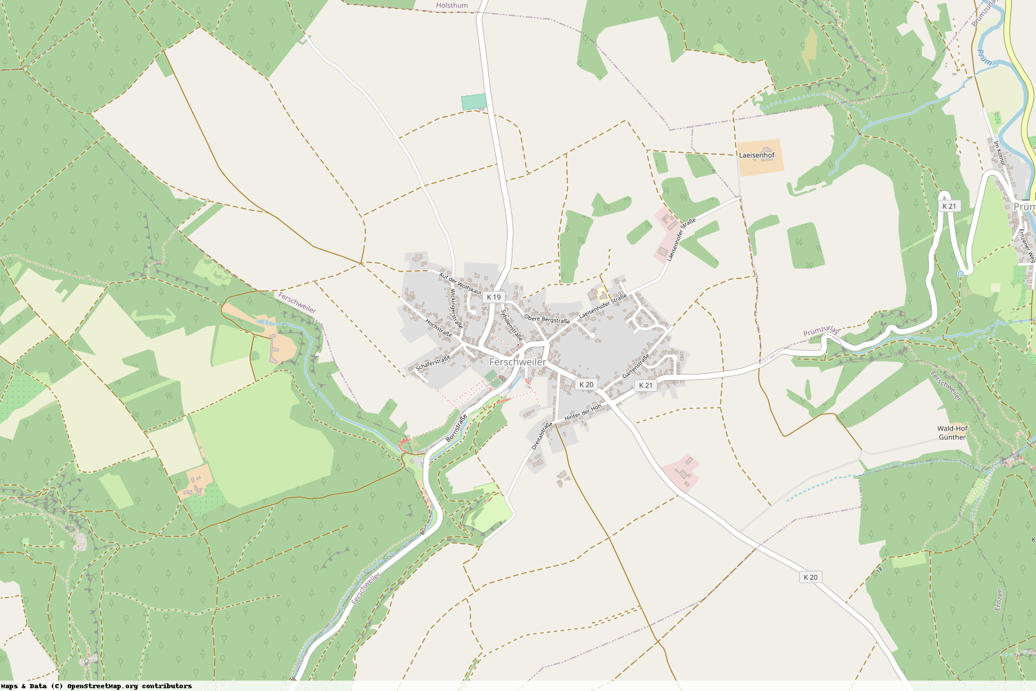 Ist gerade Stromausfall in Rheinland-Pfalz - Eifelkreis Bitburg-Prüm - Ferschweiler?