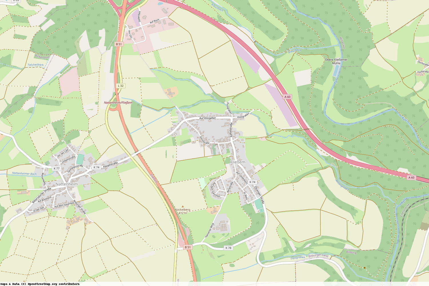 Ist gerade Stromausfall in Rheinland-Pfalz - Eifelkreis Bitburg-Prüm - Fließem?