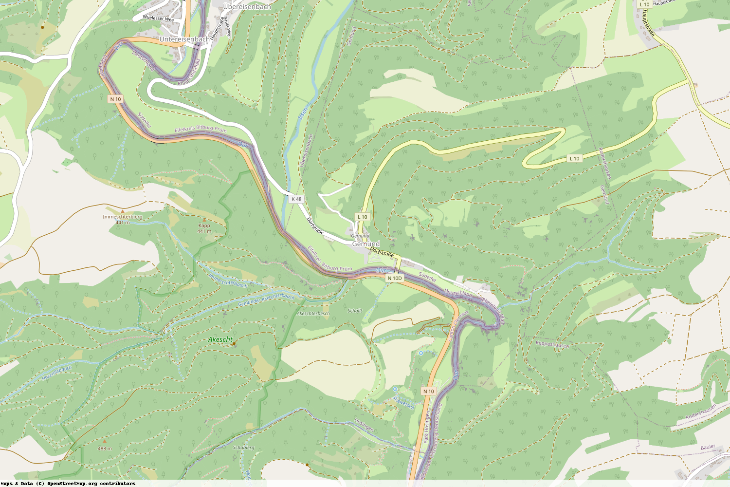 Ist gerade Stromausfall in Rheinland-Pfalz - Eifelkreis Bitburg-Prüm - Gemünd?