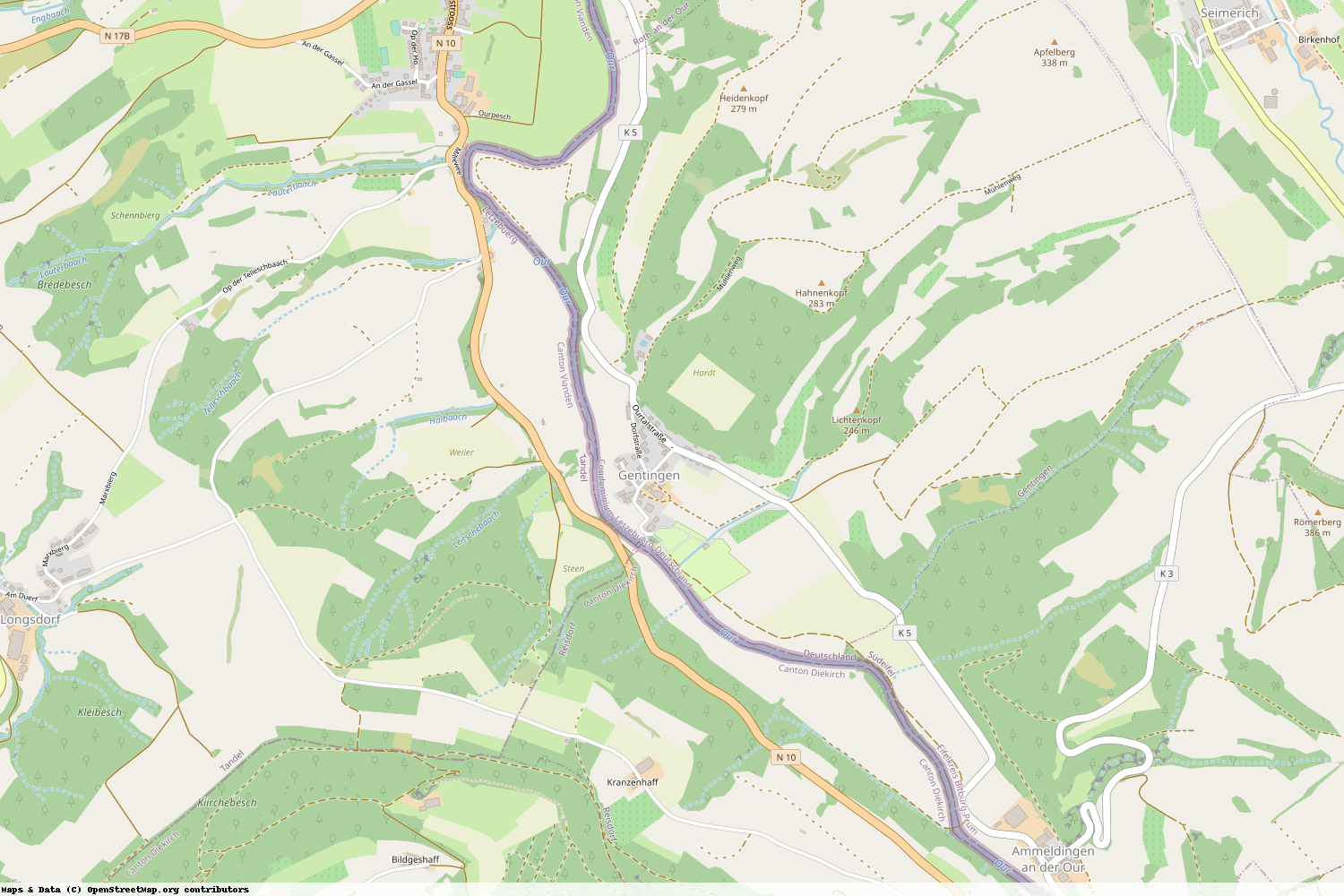 Ist gerade Stromausfall in Rheinland-Pfalz - Eifelkreis Bitburg-Prüm - Gentingen?
