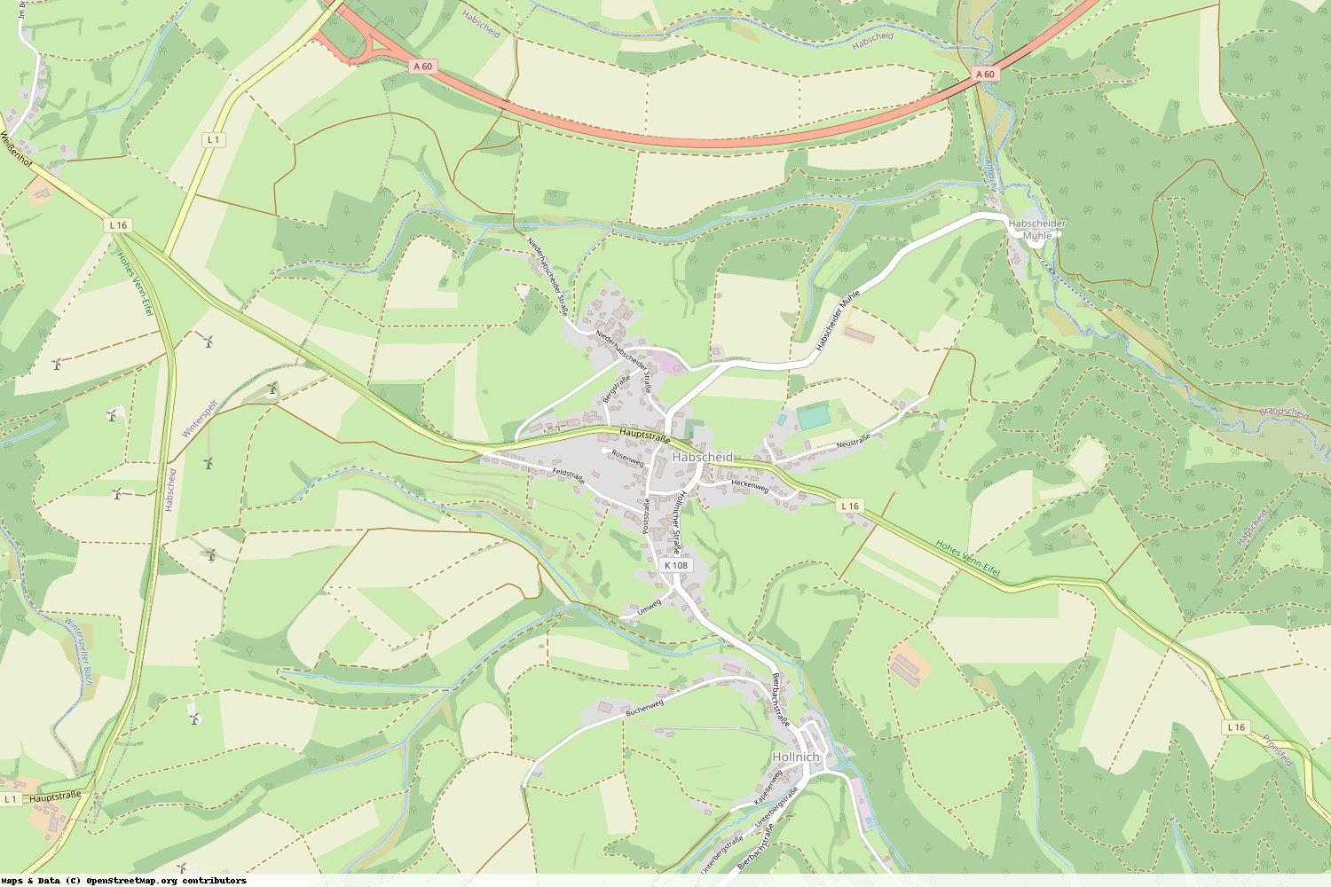 Ist gerade Stromausfall in Rheinland-Pfalz - Eifelkreis Bitburg-Prüm - Habscheid?