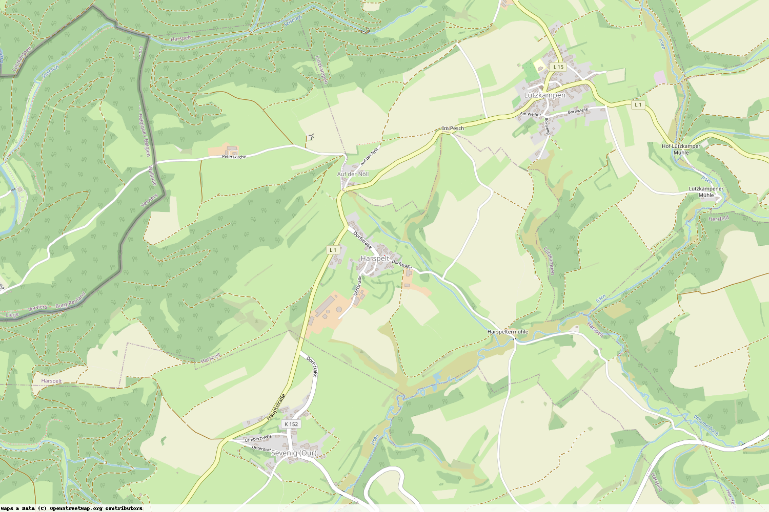Ist gerade Stromausfall in Rheinland-Pfalz - Eifelkreis Bitburg-Prüm - Harspelt?