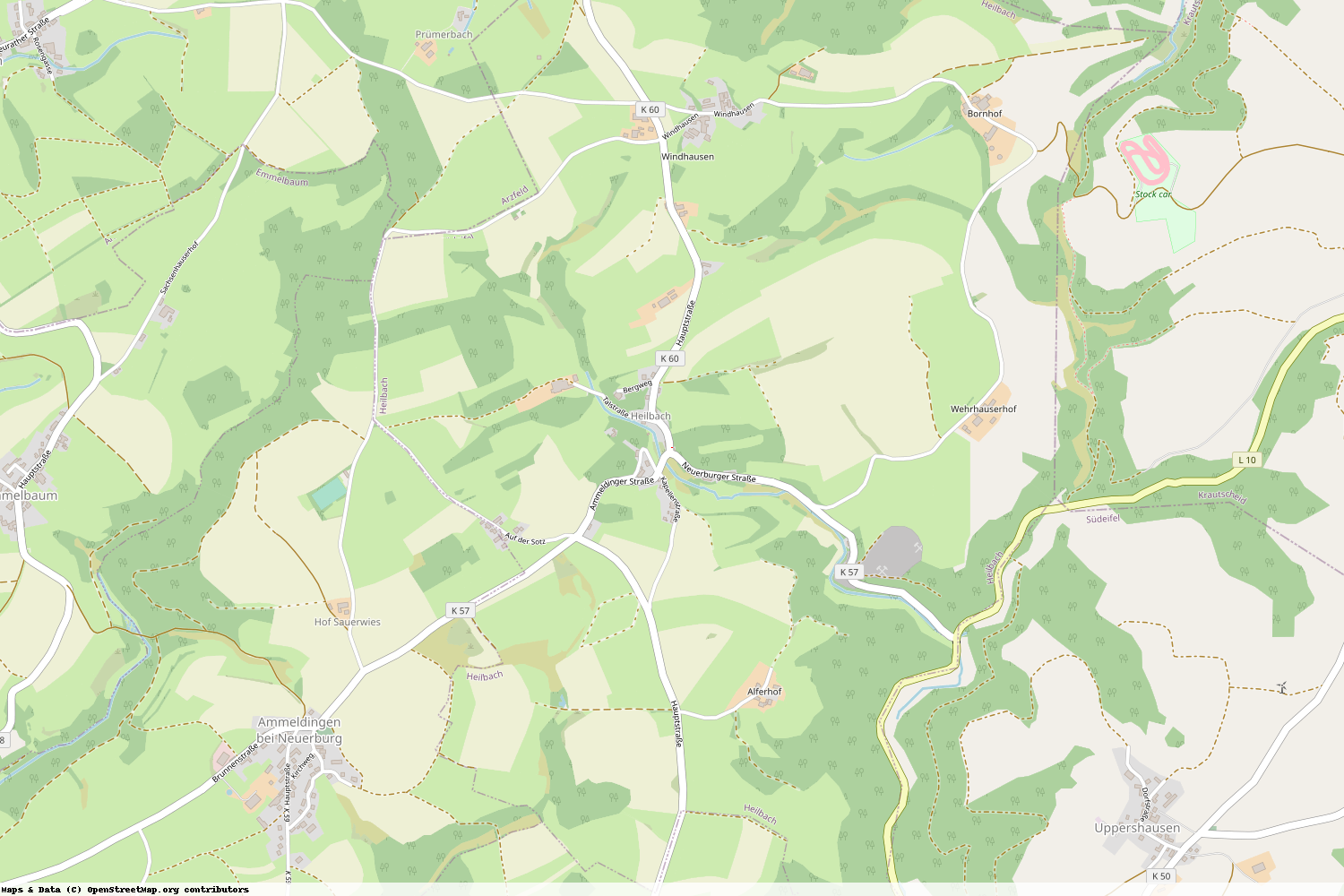 Ist gerade Stromausfall in Rheinland-Pfalz - Eifelkreis Bitburg-Prüm - Heilbach?