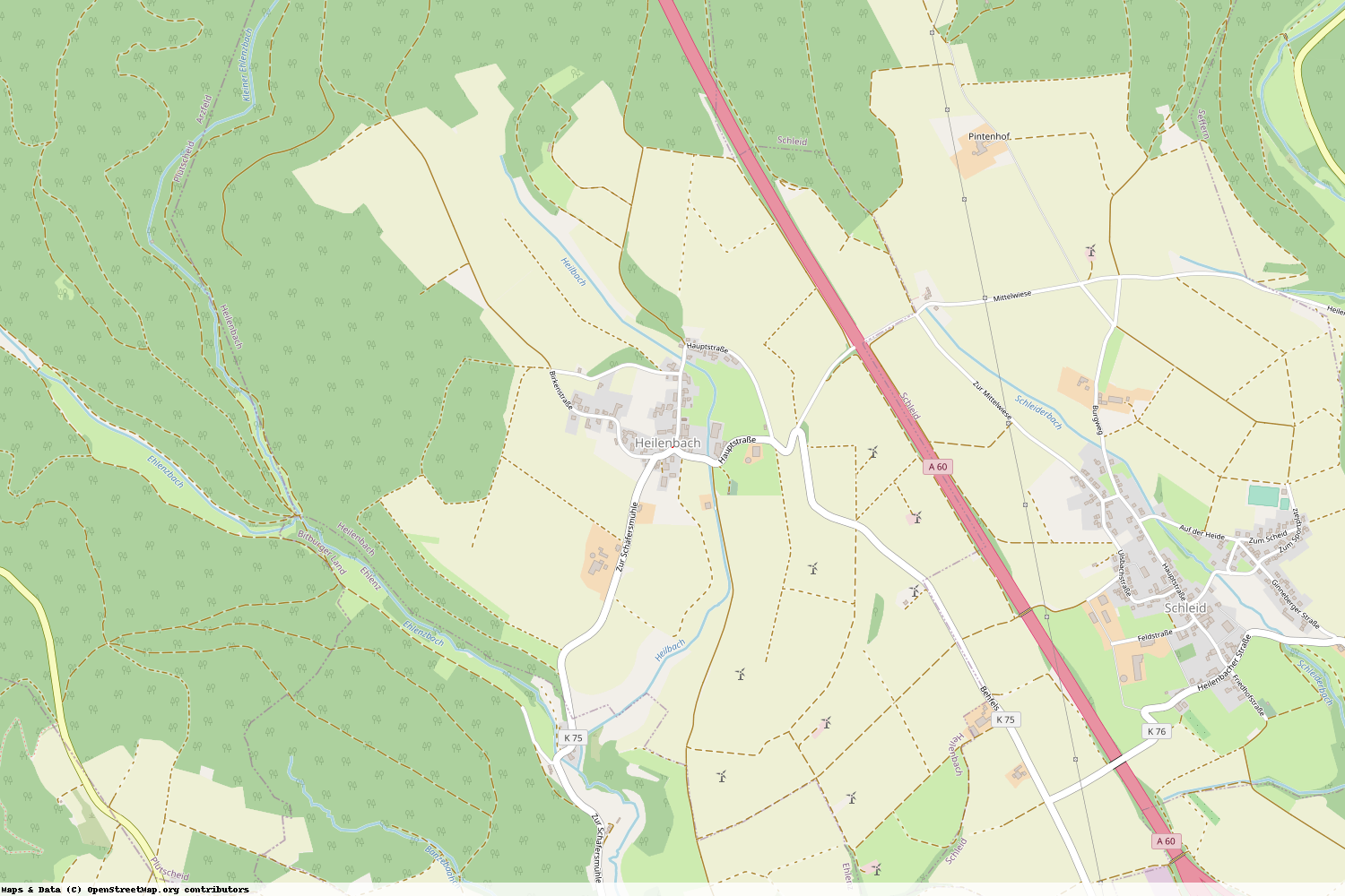 Ist gerade Stromausfall in Rheinland-Pfalz - Eifelkreis Bitburg-Prüm - Heilenbach?