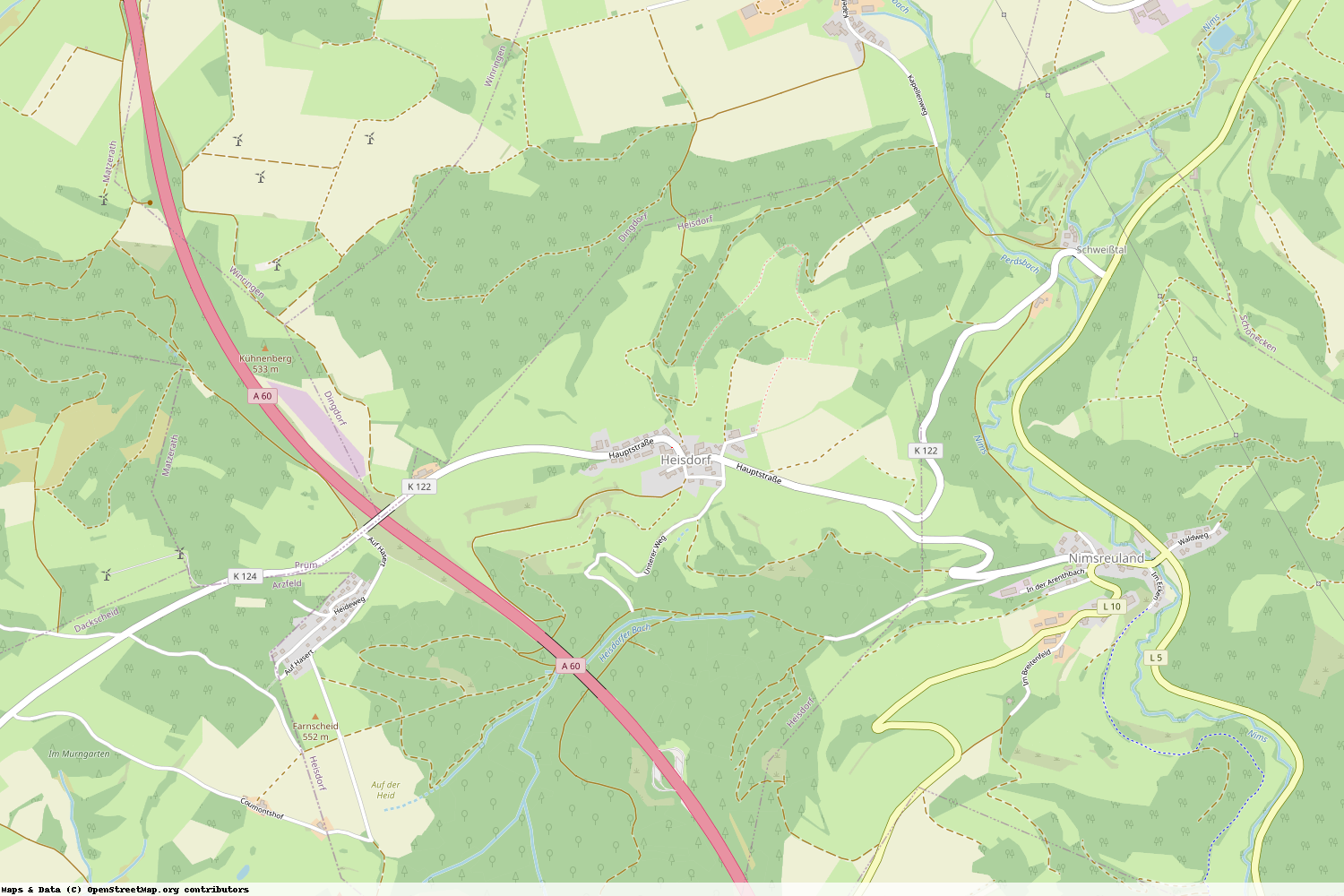 Ist gerade Stromausfall in Rheinland-Pfalz - Eifelkreis Bitburg-Prüm - Heisdorf?