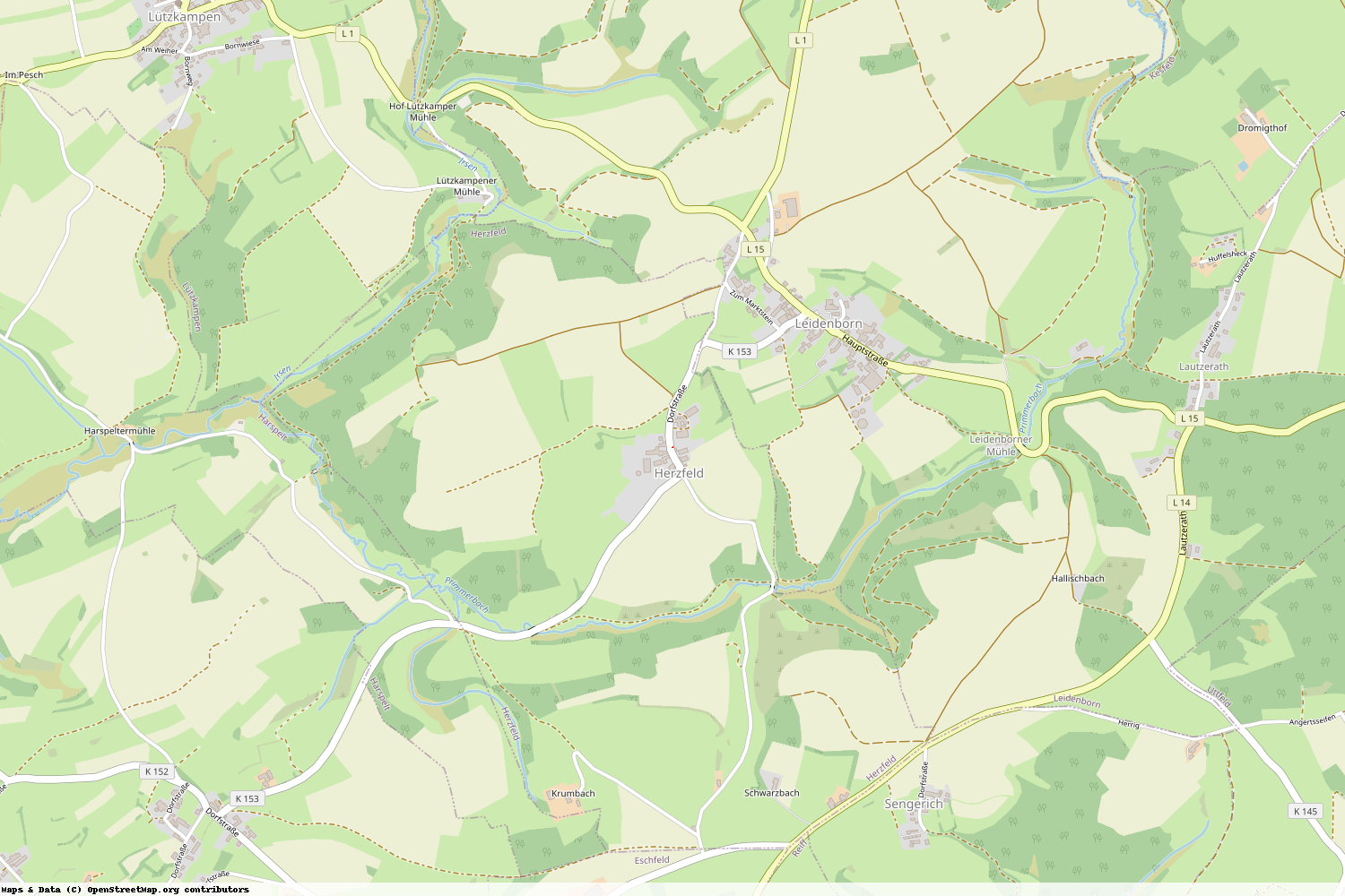 Ist gerade Stromausfall in Rheinland-Pfalz - Eifelkreis Bitburg-Prüm - Herzfeld?