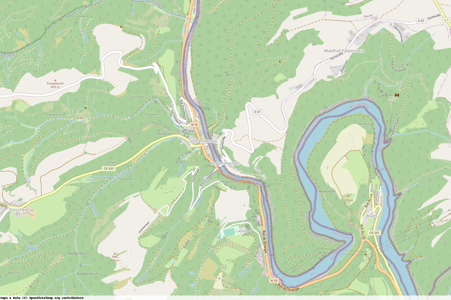 Ist gerade Stromausfall in Rheinland-Pfalz - Eifelkreis Bitburg-Prüm - Keppeshausen?