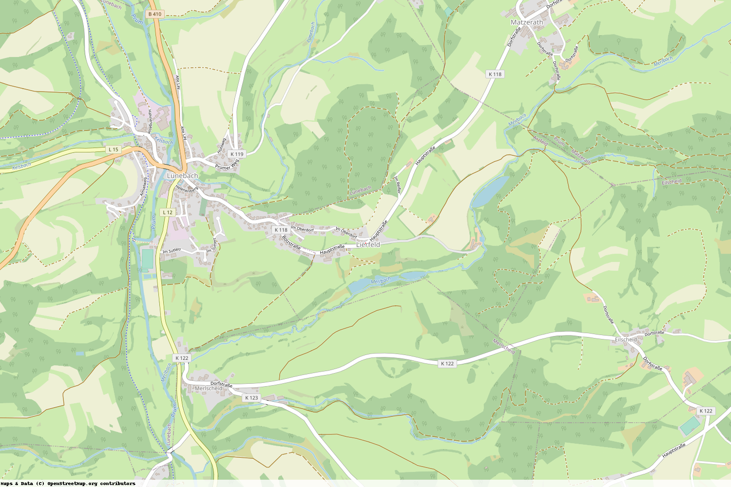 Ist gerade Stromausfall in Rheinland-Pfalz - Eifelkreis Bitburg-Prüm - Lierfeld?