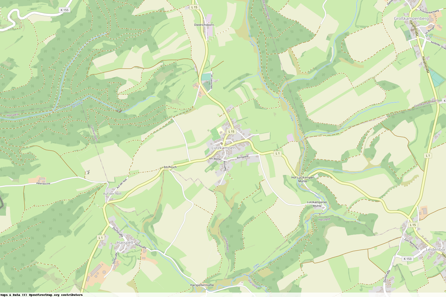 Ist gerade Stromausfall in Rheinland-Pfalz - Eifelkreis Bitburg-Prüm - Lützkampen?