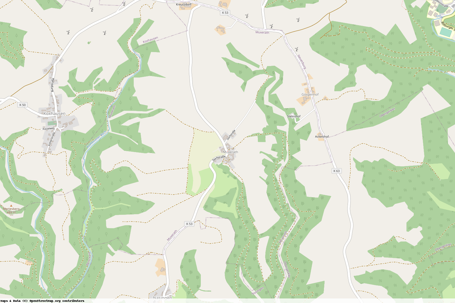 Ist gerade Stromausfall in Rheinland-Pfalz - Eifelkreis Bitburg-Prüm - Muxerath?