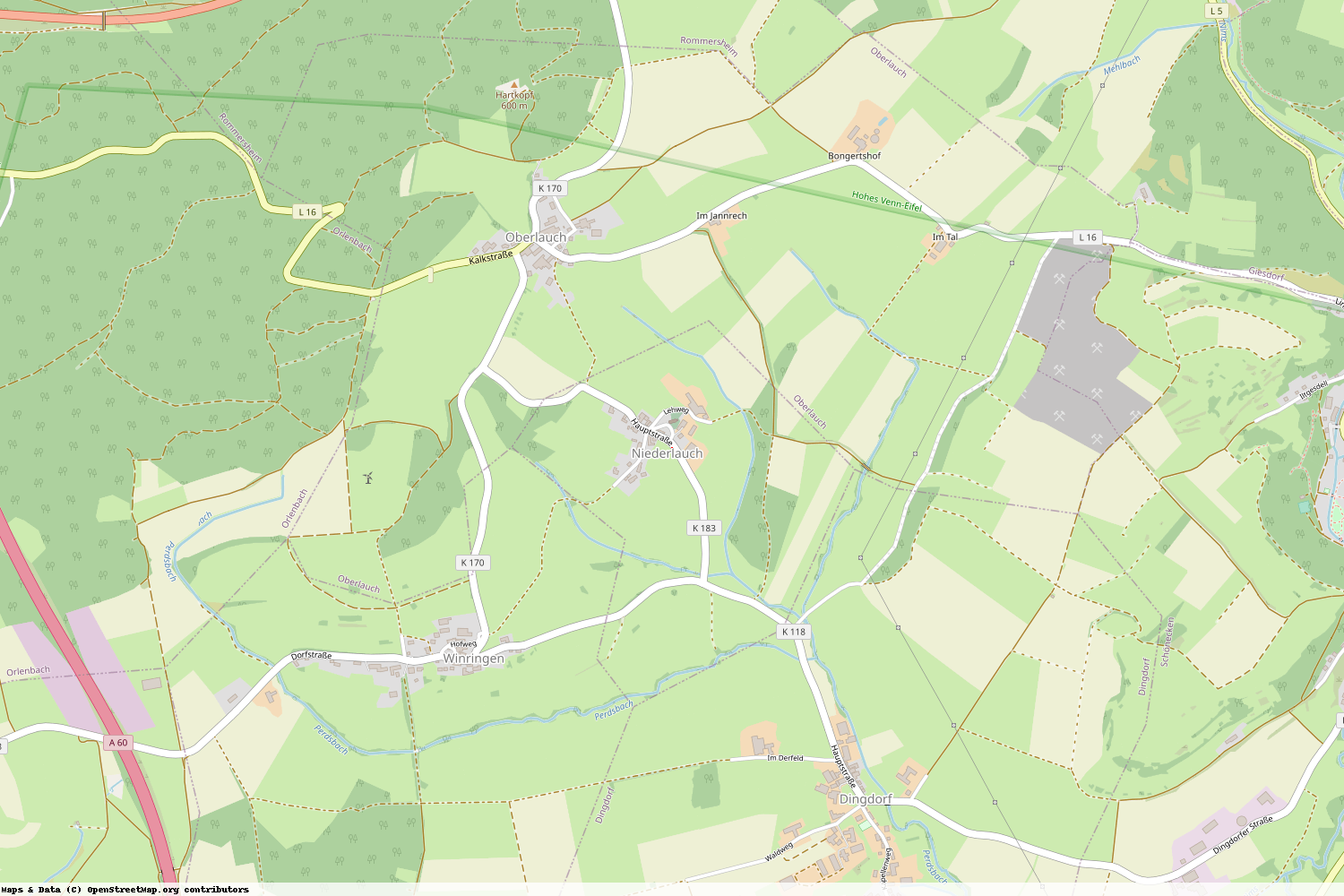 Ist gerade Stromausfall in Rheinland-Pfalz - Eifelkreis Bitburg-Prüm - Niederlauch?