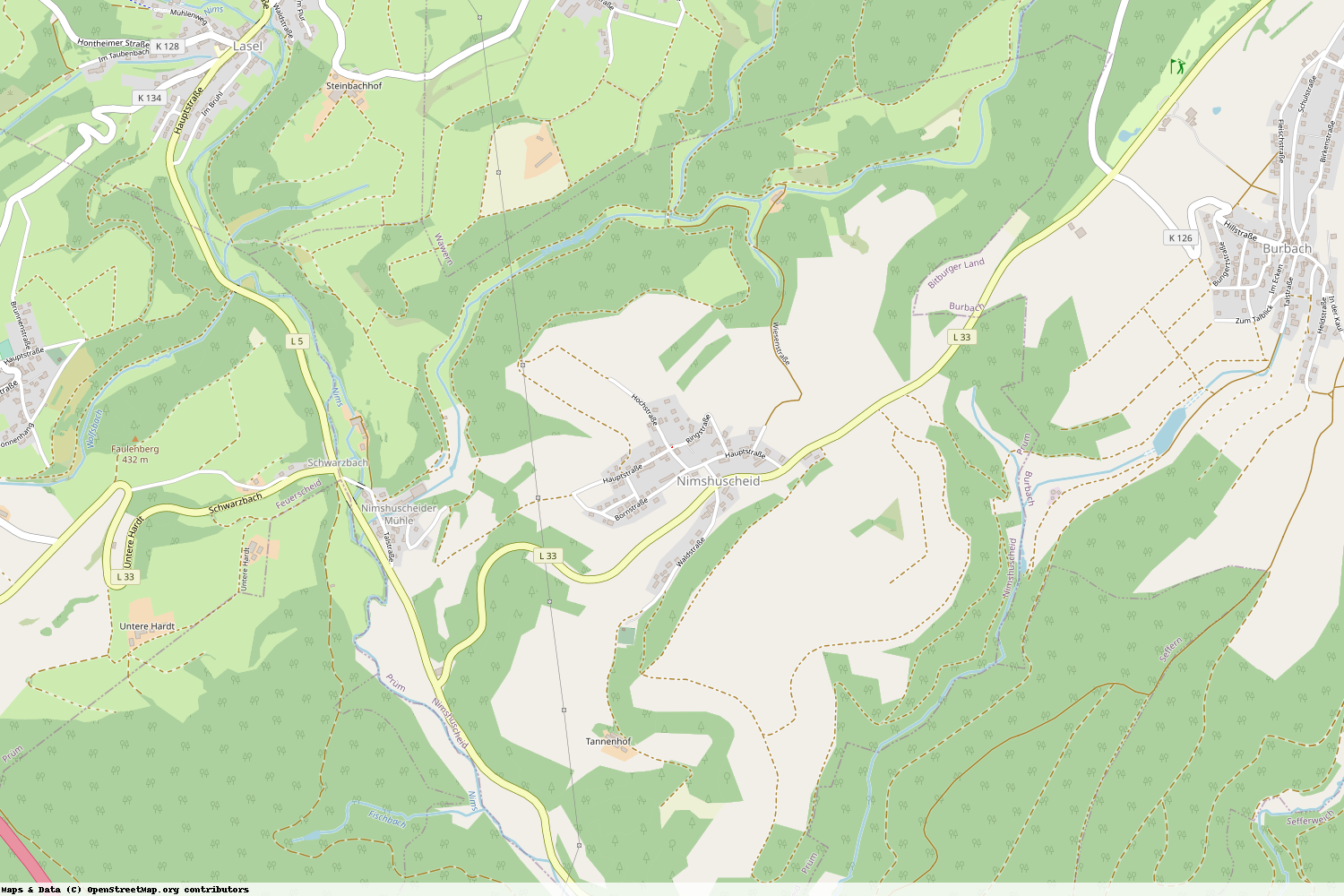 Ist gerade Stromausfall in Rheinland-Pfalz - Eifelkreis Bitburg-Prüm - Nimshuscheid?