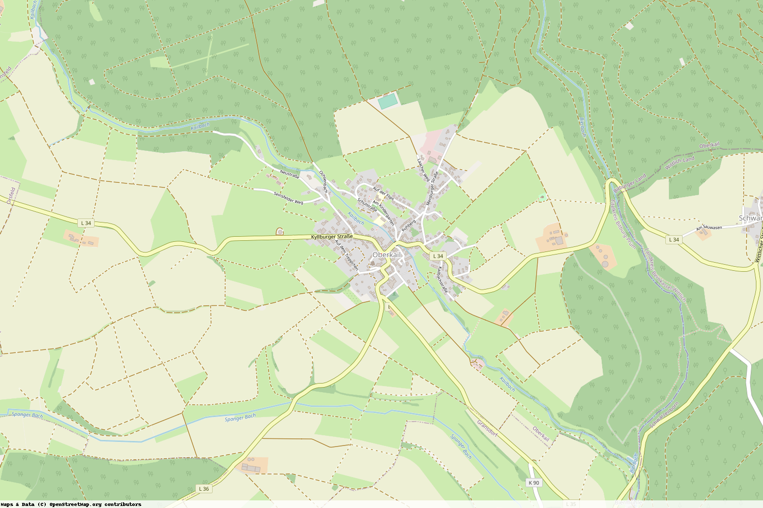 Ist gerade Stromausfall in Rheinland-Pfalz - Eifelkreis Bitburg-Prüm - Oberkail?
