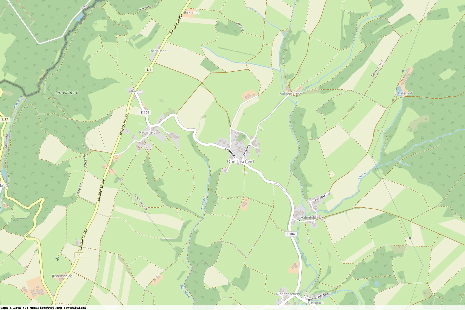 Ist gerade Stromausfall in Rheinland-Pfalz - Eifelkreis Bitburg-Prüm - Oberlascheid?