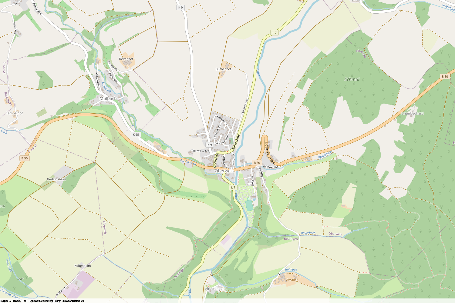 Ist gerade Stromausfall in Rheinland-Pfalz - Eifelkreis Bitburg-Prüm - Oberweis?