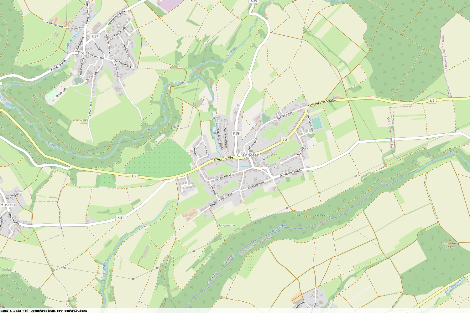 Ist gerade Stromausfall in Rheinland-Pfalz - Eifelkreis Bitburg-Prüm - Orenhofen?