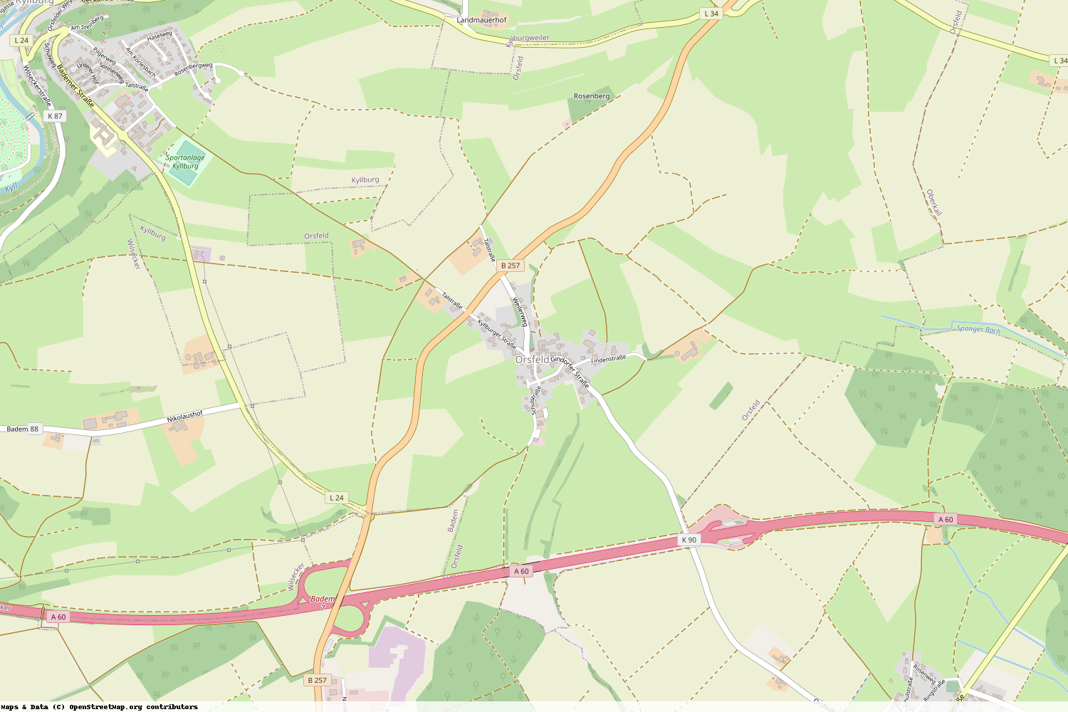 Ist gerade Stromausfall in Rheinland-Pfalz - Eifelkreis Bitburg-Prüm - Orsfeld?