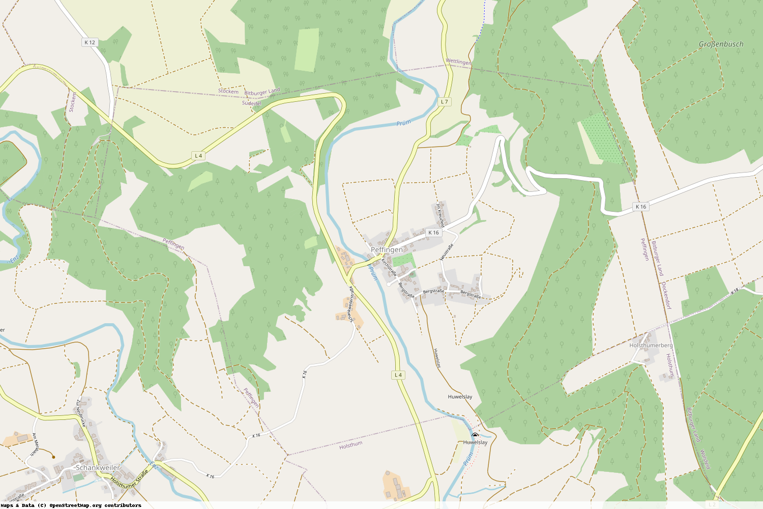 Ist gerade Stromausfall in Rheinland-Pfalz - Eifelkreis Bitburg-Prüm - Peffingen?
