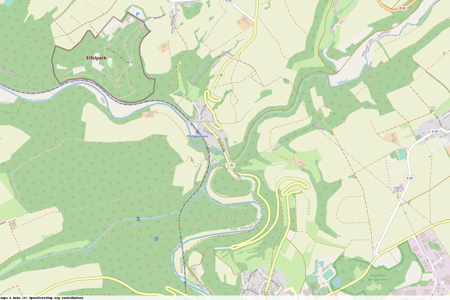 Ist gerade Stromausfall in Rheinland-Pfalz - Eifelkreis Bitburg-Prüm - Philippsheim?