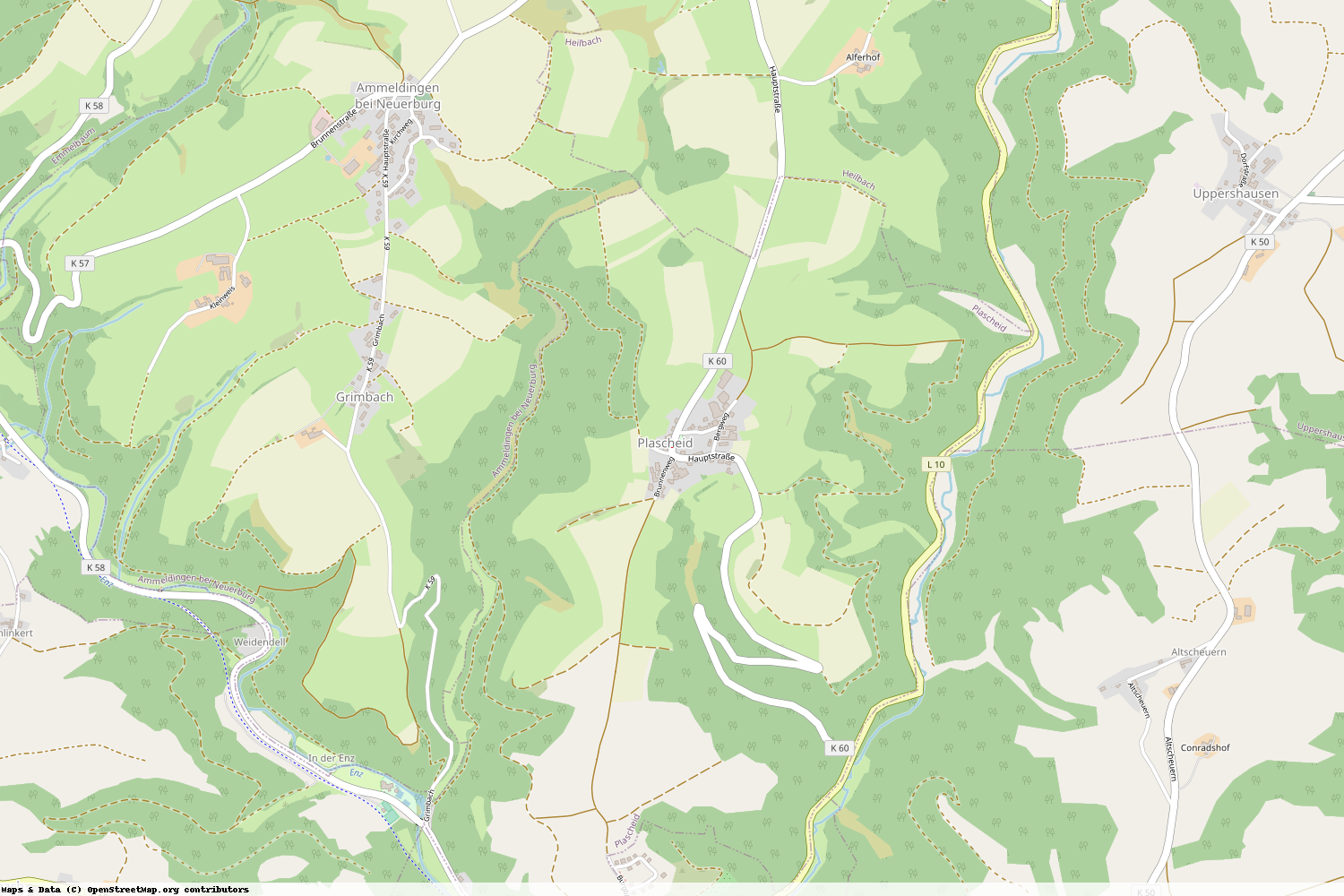 Ist gerade Stromausfall in Rheinland-Pfalz - Eifelkreis Bitburg-Prüm - Plascheid?