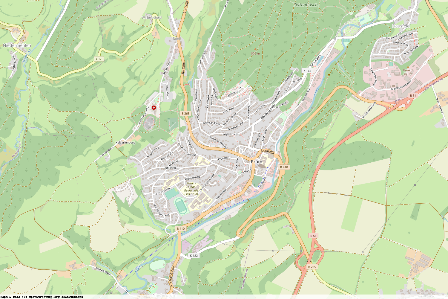 Ist gerade Stromausfall in Rheinland-Pfalz - Eifelkreis Bitburg-Prüm - Prüm?