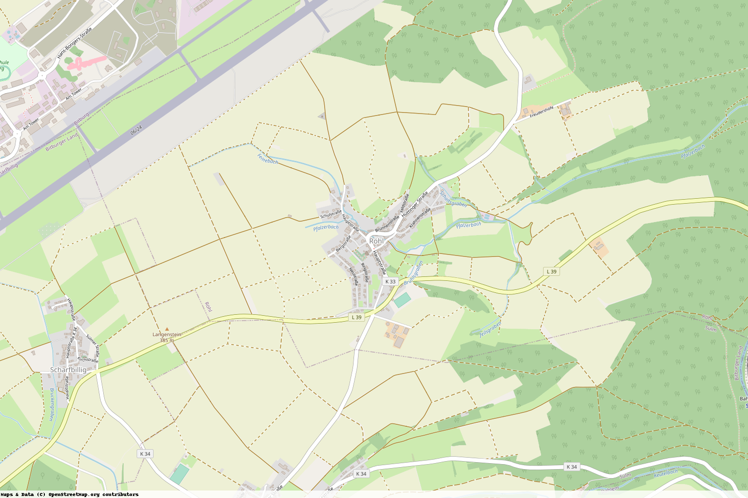 Ist gerade Stromausfall in Rheinland-Pfalz - Eifelkreis Bitburg-Prüm - Röhl?