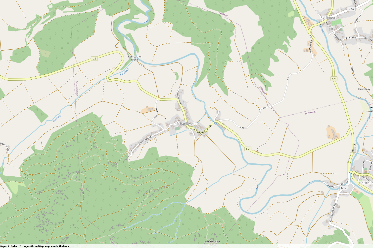 Ist gerade Stromausfall in Rheinland-Pfalz - Eifelkreis Bitburg-Prüm - Schankweiler?