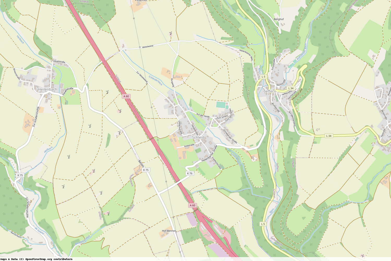 Ist gerade Stromausfall in Rheinland-Pfalz - Eifelkreis Bitburg-Prüm - Schleid?