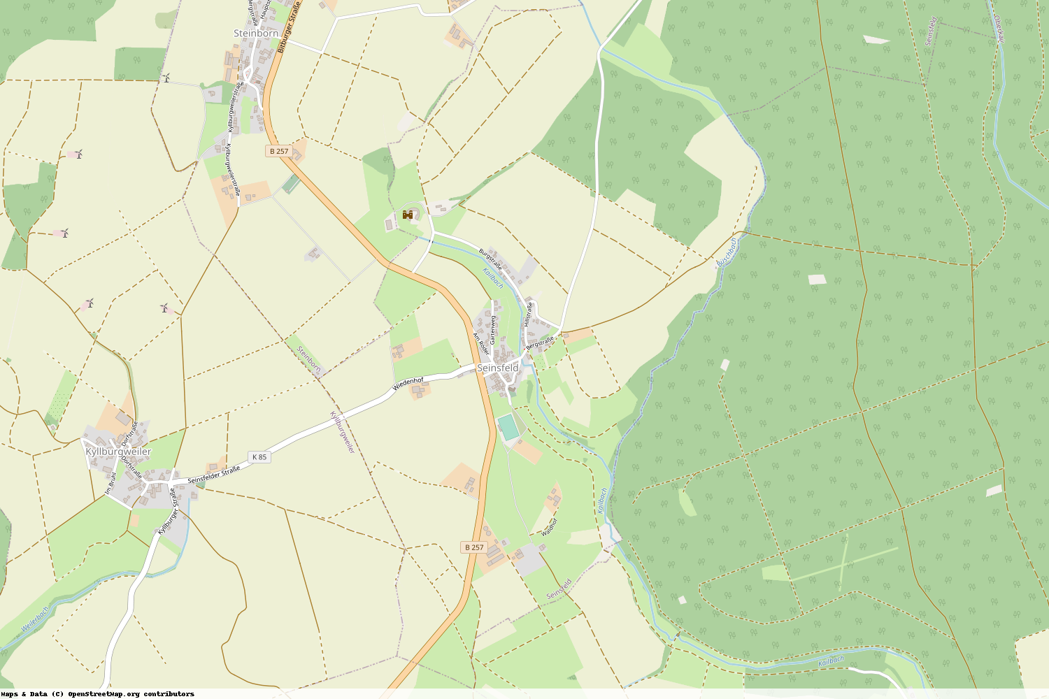Ist gerade Stromausfall in Rheinland-Pfalz - Eifelkreis Bitburg-Prüm - Seinsfeld?
