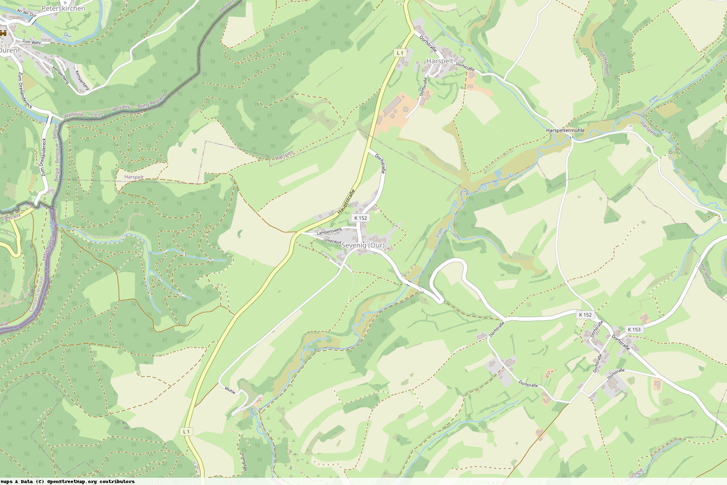 Ist gerade Stromausfall in Rheinland-Pfalz - Eifelkreis Bitburg-Prüm - Sevenig (Our)?