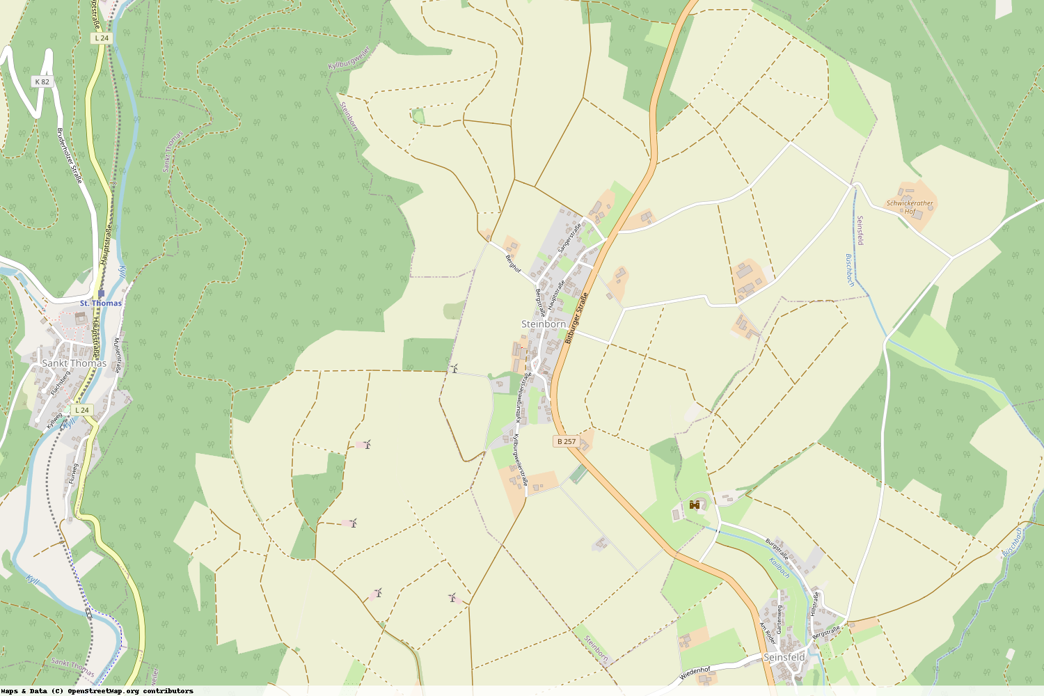 Ist gerade Stromausfall in Rheinland-Pfalz - Eifelkreis Bitburg-Prüm - Steinborn?