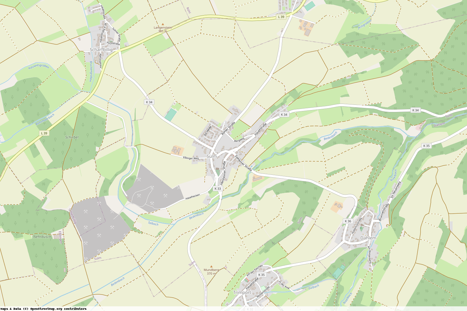 Ist gerade Stromausfall in Rheinland-Pfalz - Eifelkreis Bitburg-Prüm - Sülm?