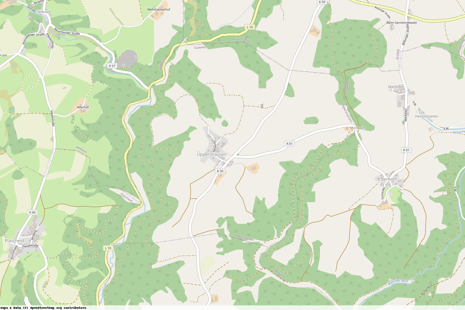 Ist gerade Stromausfall in Rheinland-Pfalz - Eifelkreis Bitburg-Prüm - Uppershausen?