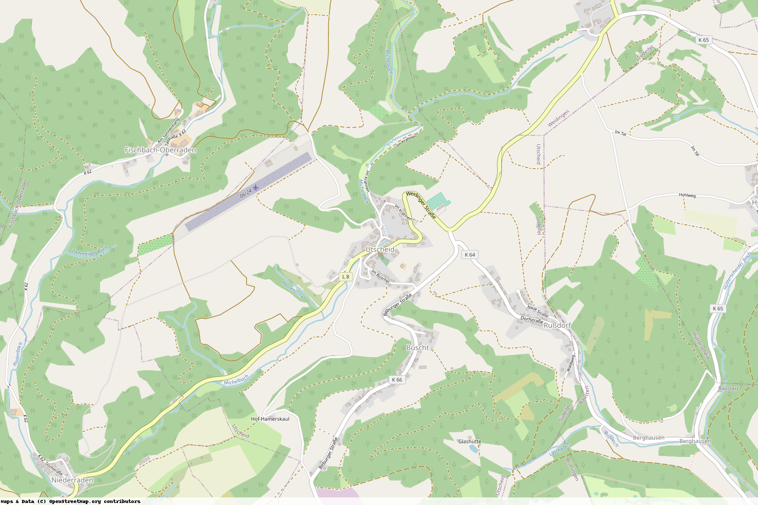 Ist gerade Stromausfall in Rheinland-Pfalz - Eifelkreis Bitburg-Prüm - Utscheid?