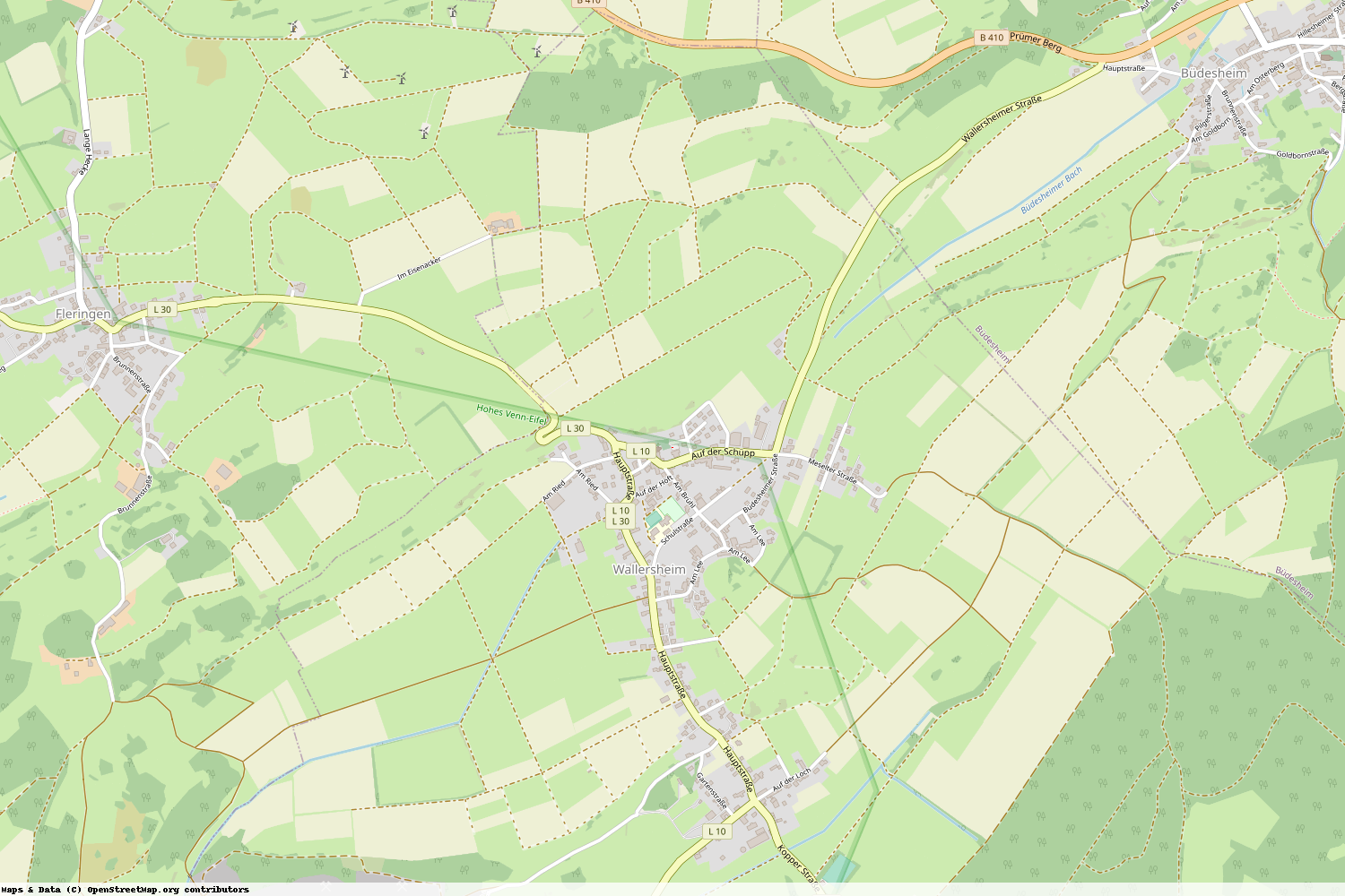 Ist gerade Stromausfall in Rheinland-Pfalz - Eifelkreis Bitburg-Prüm - Wallersheim?