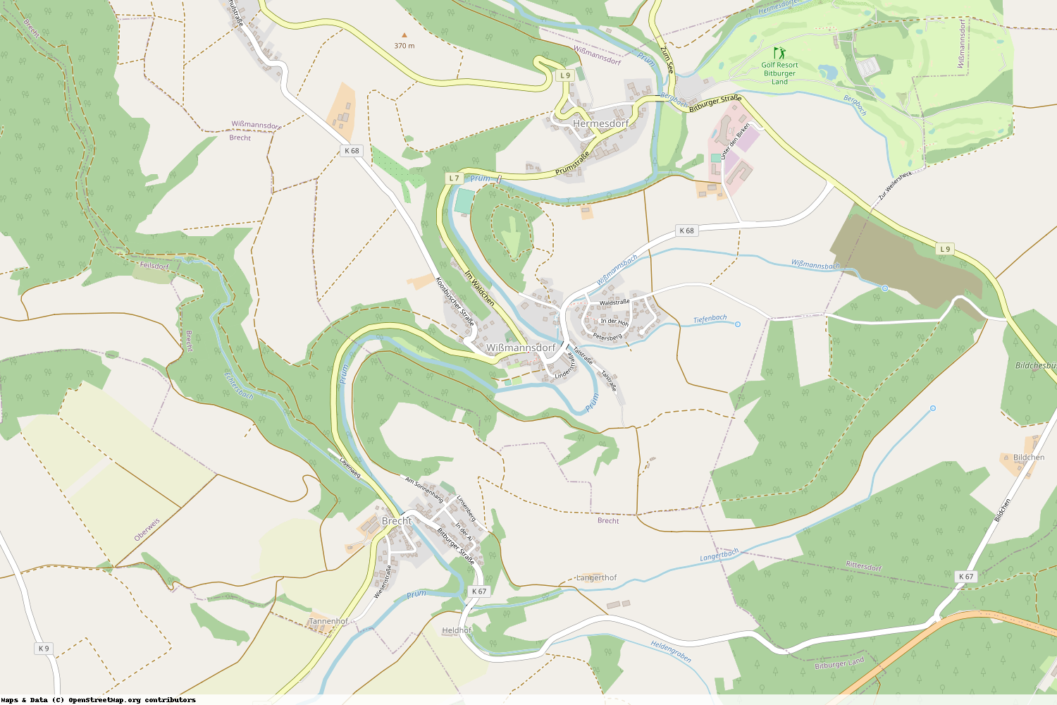 Ist gerade Stromausfall in Rheinland-Pfalz - Eifelkreis Bitburg-Prüm - Wißmannsdorf?