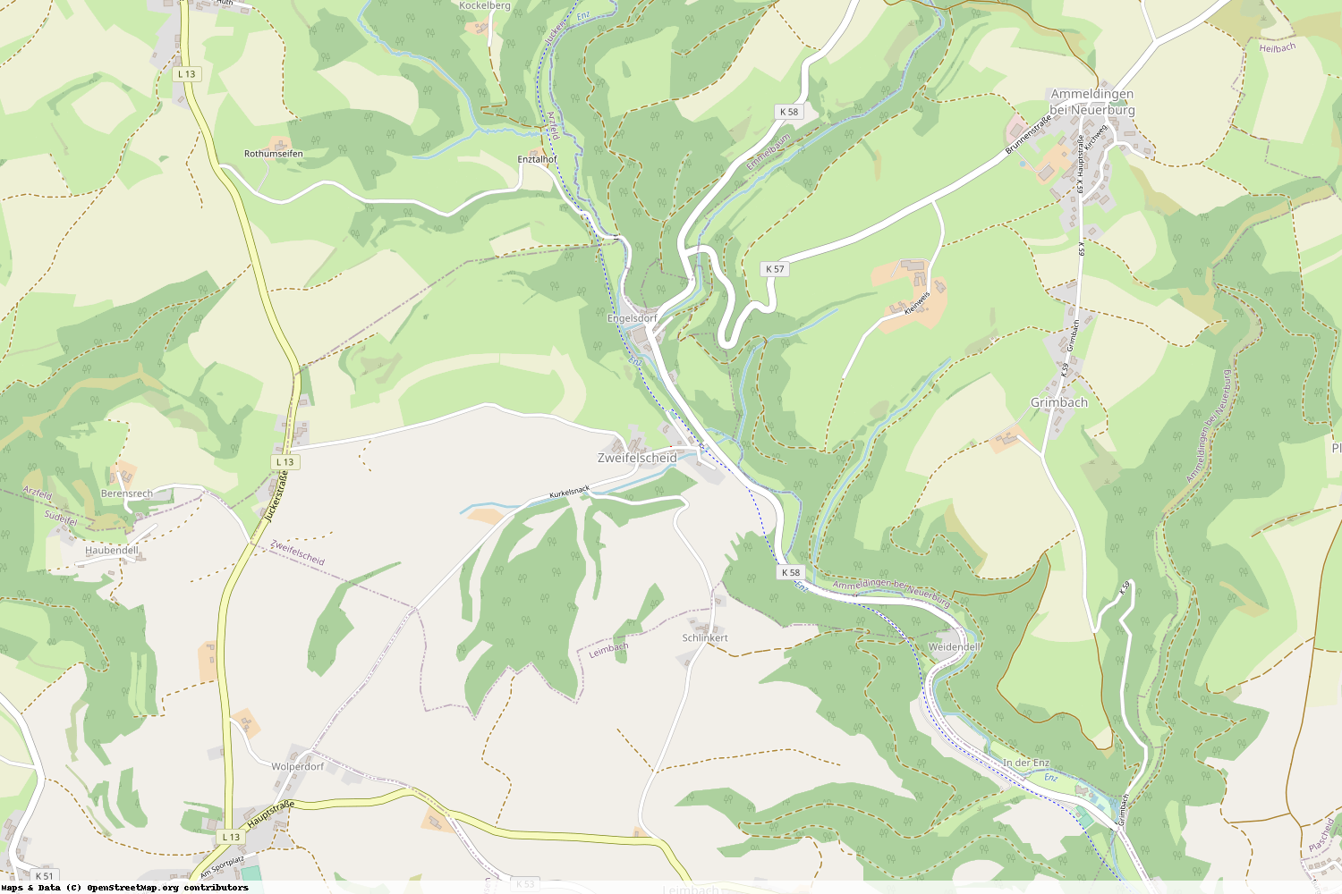 Ist gerade Stromausfall in Rheinland-Pfalz - Eifelkreis Bitburg-Prüm - Zweifelscheid?