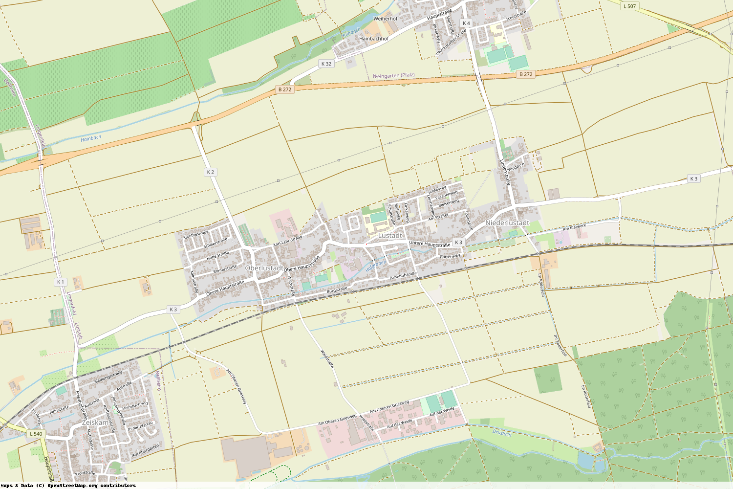 Ist gerade Stromausfall in Rheinland-Pfalz - Germersheim - Lustadt?
