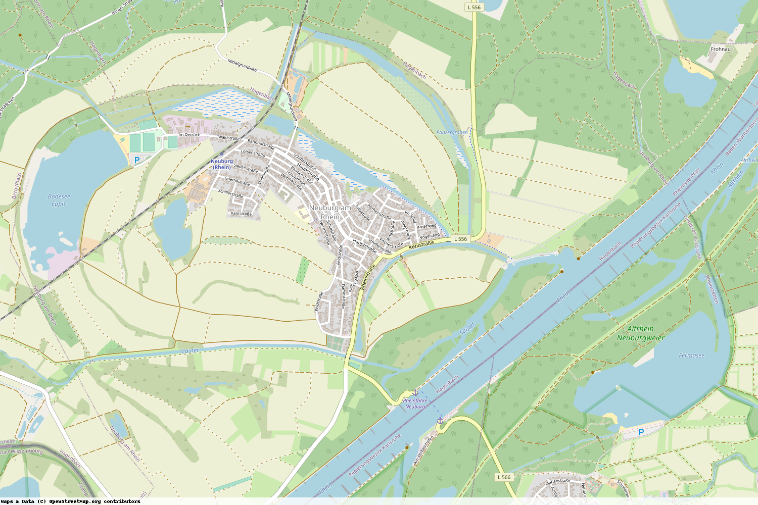 Ist gerade Stromausfall in Rheinland-Pfalz - Germersheim - Neuburg am Rhein?