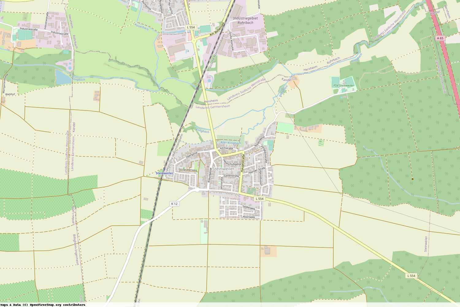 Ist gerade Stromausfall in Rheinland-Pfalz - Germersheim - Steinweiler?