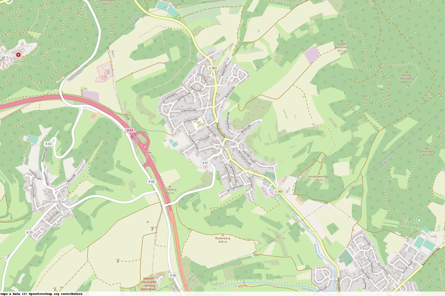 Ist gerade Stromausfall in Rheinland-Pfalz - Kaiserslautern - Bann?