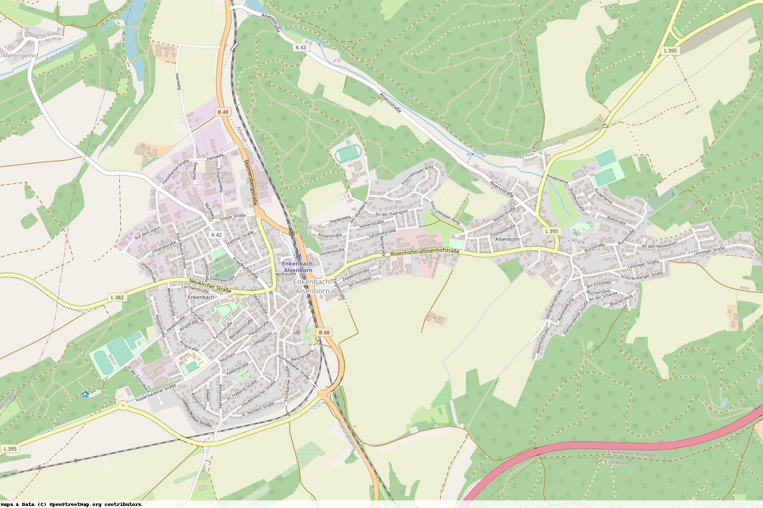 Ist gerade Stromausfall in Rheinland-Pfalz - Kaiserslautern - Enkenbach-Alsenborn?